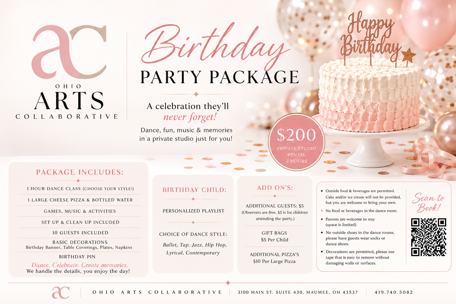 Birthday Party Packages